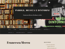 Tablet Screenshot of francescamereu.com